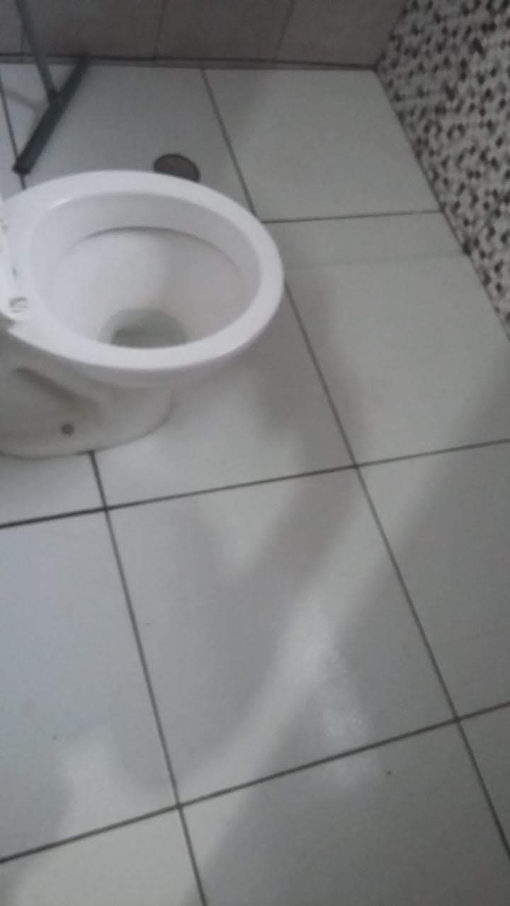 Piso em porcelanato com soleira